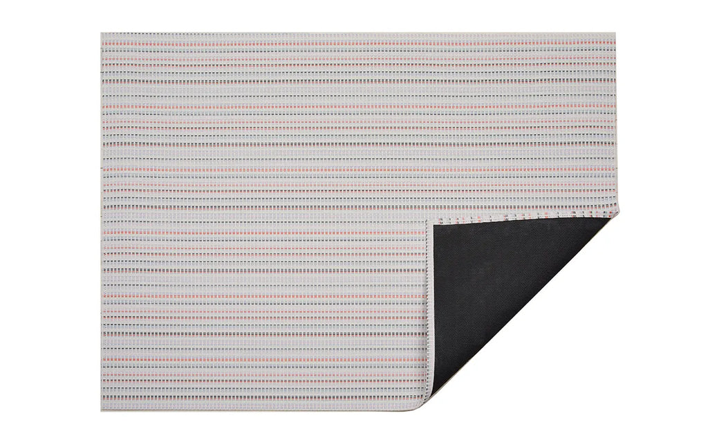 Chilewich Tambour Woven Floor Mat - Lake Effect
