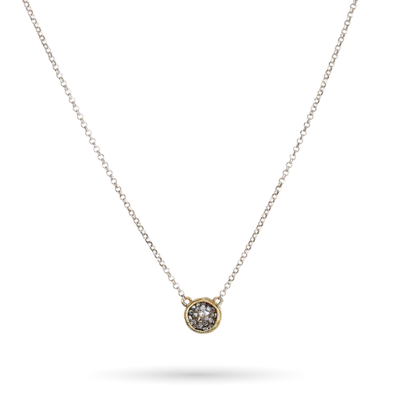 Kristal Dome Necklace - Lake Effect