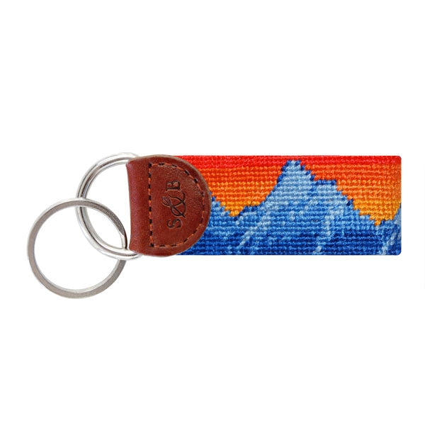 Mountain Sunset Key Fob by Smathers & Branson - Lake Effect