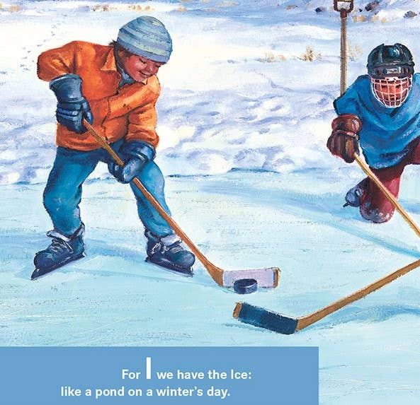 Z is for Zamboni: A Hockey Alphabet board book - Lake Effect