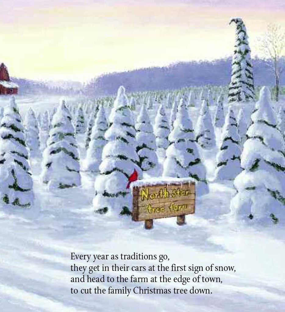 A Wish to be a Christmas Tree board book - Lake Effect