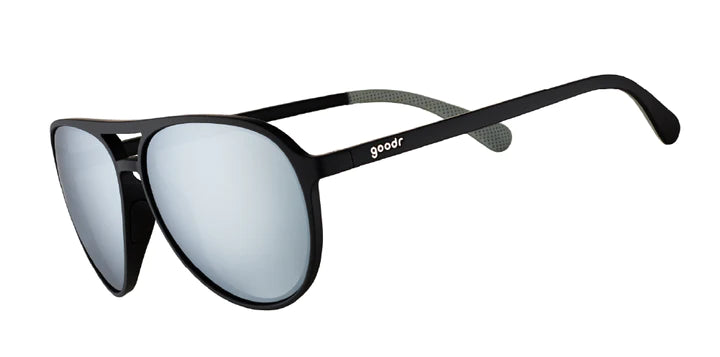 Add the Chrome Package Goodr Sunglasses - Lake Effect