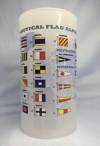 Nautical Flags Cleat Cup - Lake Effect