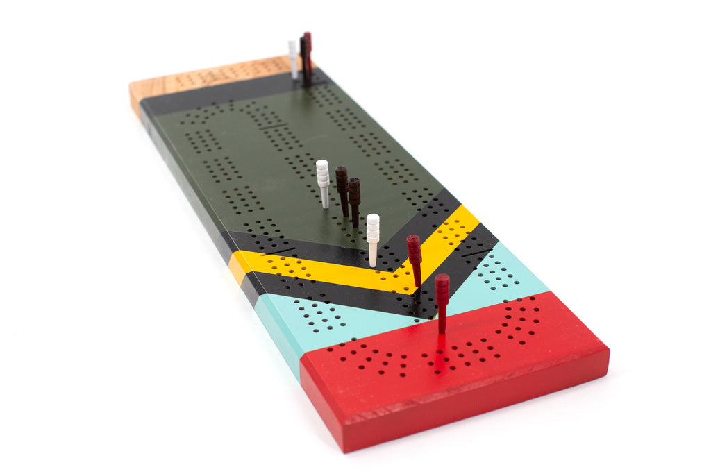 Scout Cribbage Board by Sanborn Canoe - Lake Effect