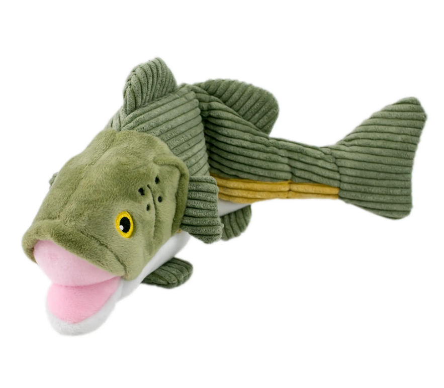 Animated Bass Dog Toy by Tall Tails - Lake Effect