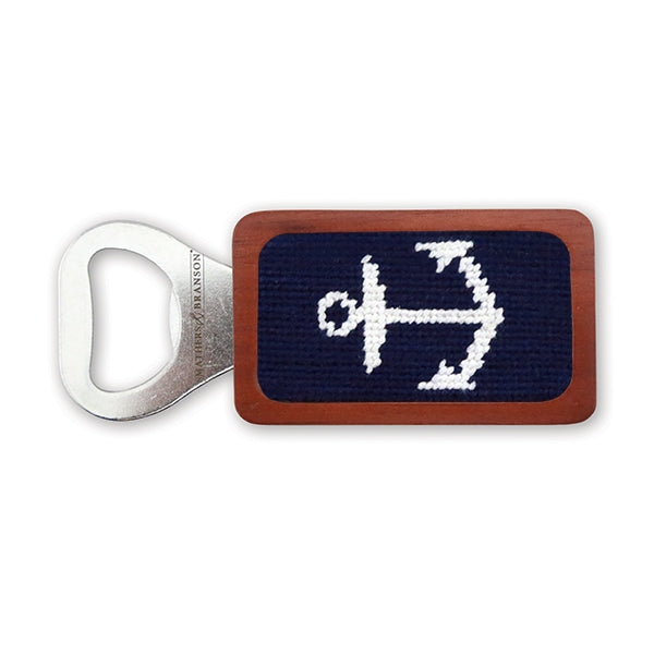 Anchor Needlepoint Bottle Opener by Smathers & Branson - Lake Effect