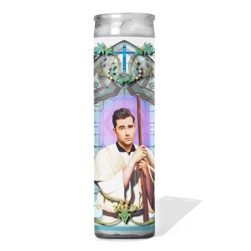 David Rose from Schitts Creek Celebrity Prayer Candle - Lake Effect