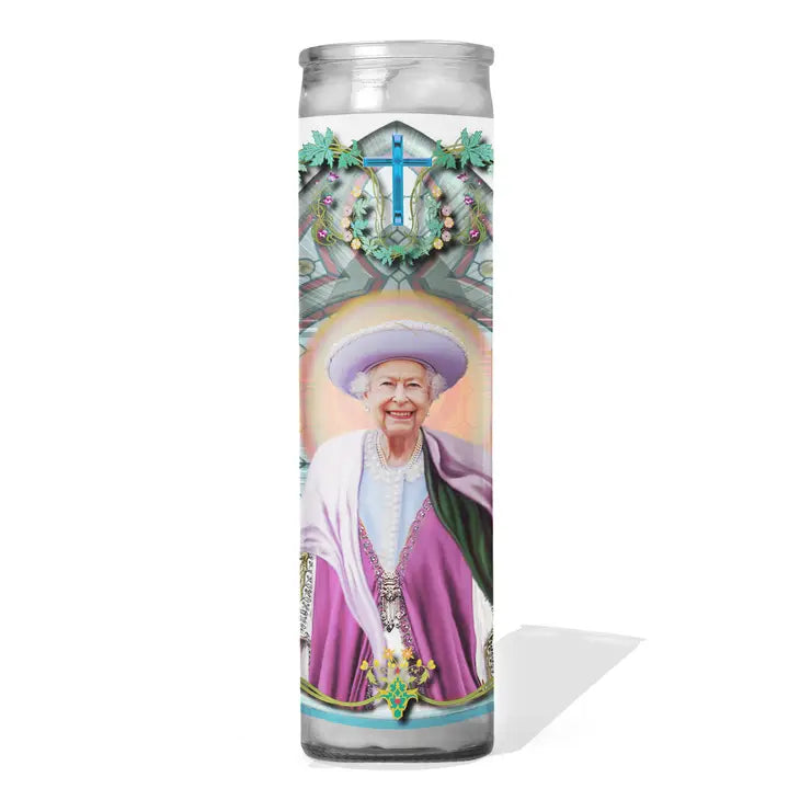 Queen Elizabeth Celebrity Prayer Candle - Lake Effect