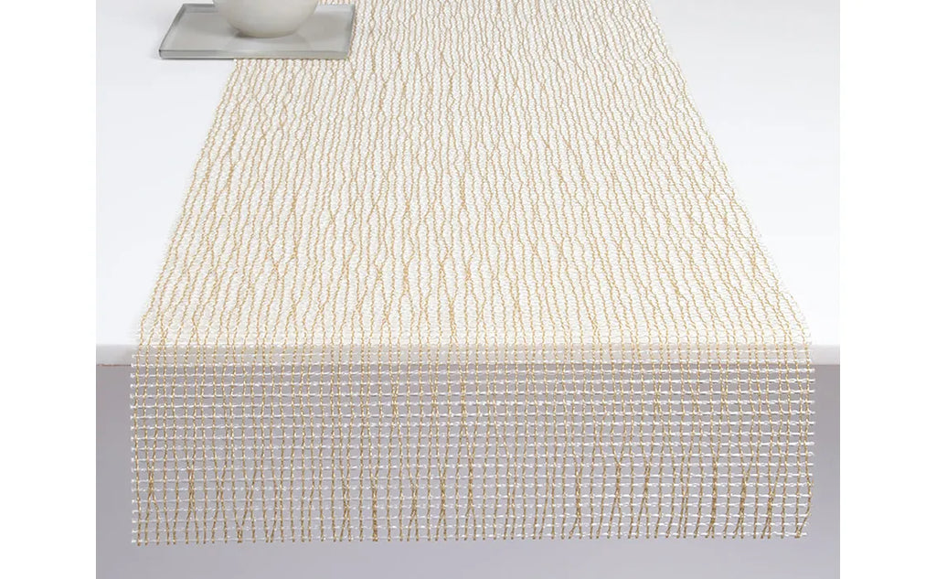 Chilewich Lattice Table Runner - Lake Effect