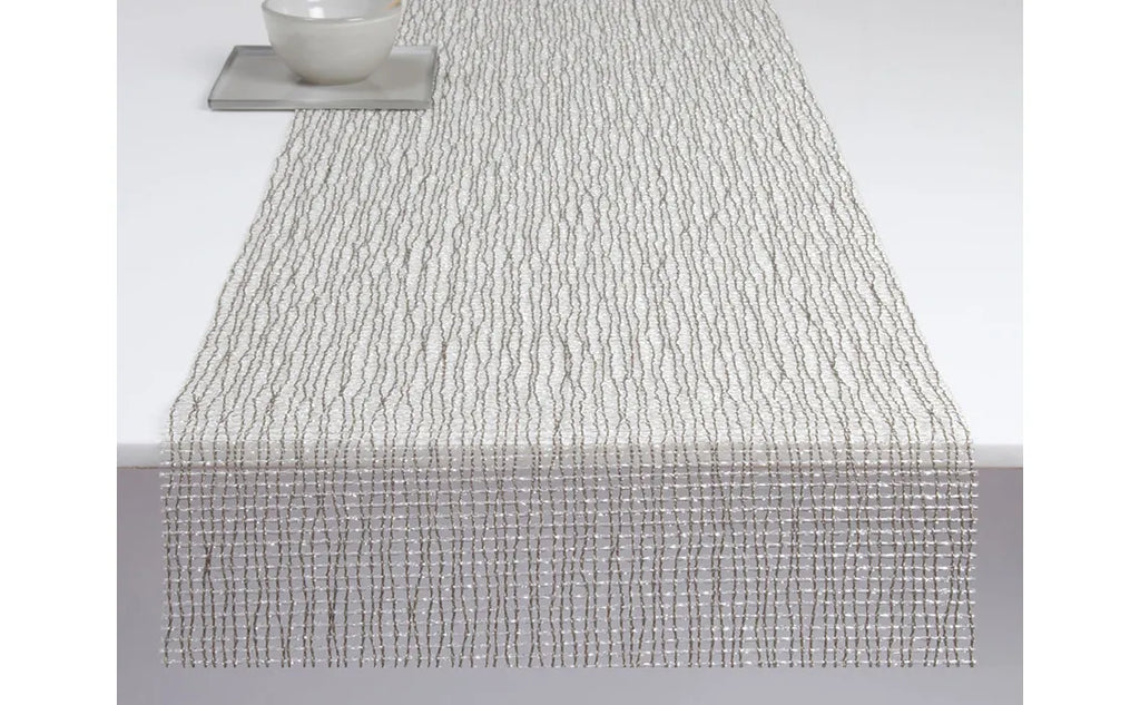 Chilewich Lattice Table Runner - Lake Effect