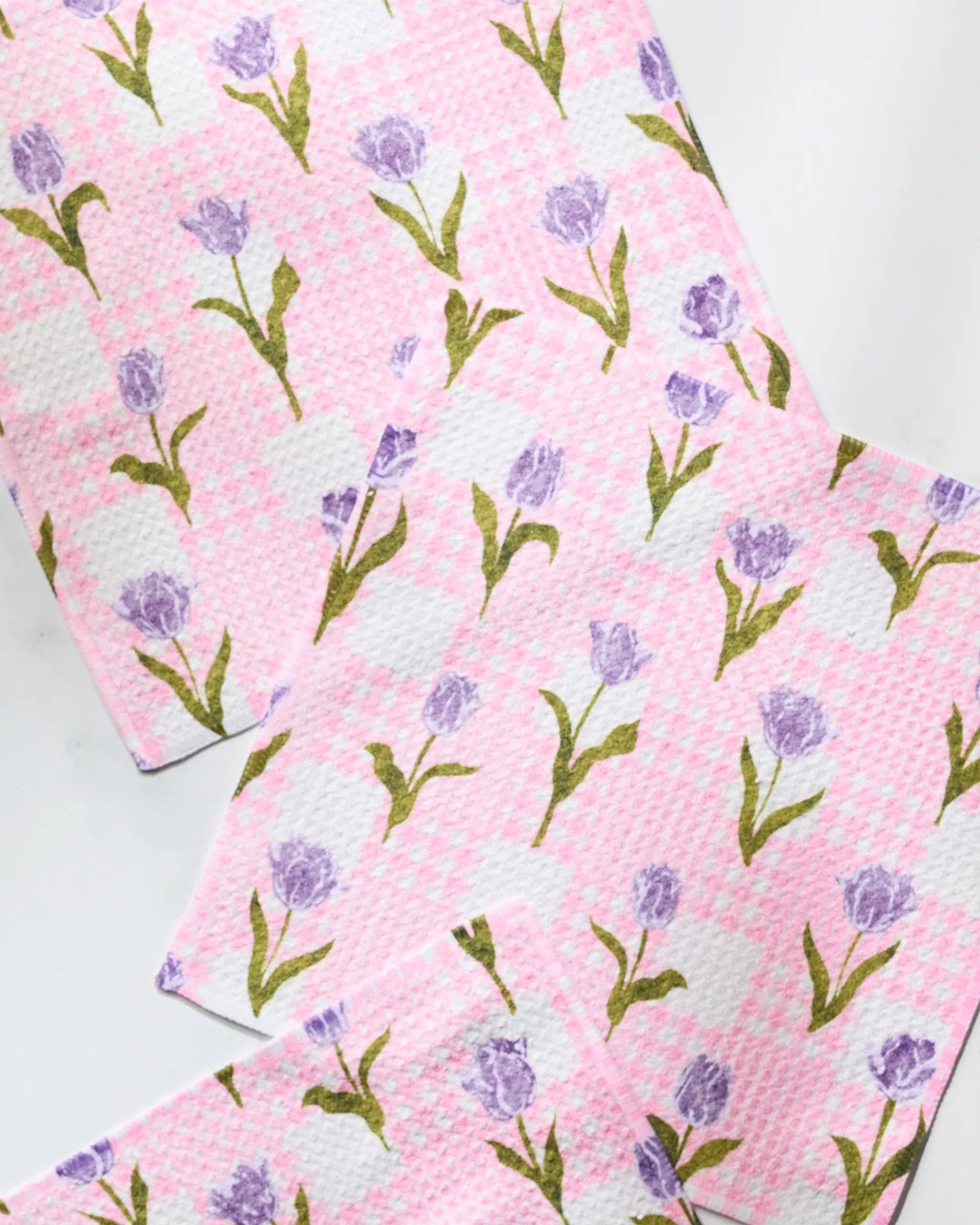 Geometry Tulip Town Dishcloth - Thumbnail 2