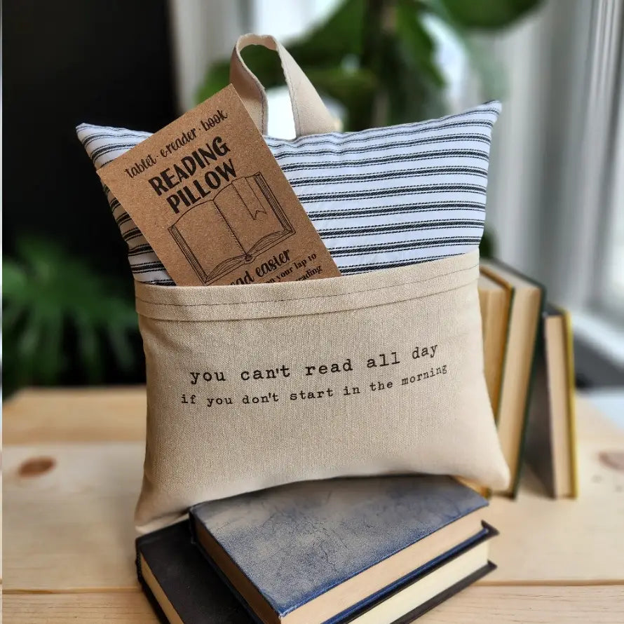 Reading Pillow You Can t Read All Day Lake Effect