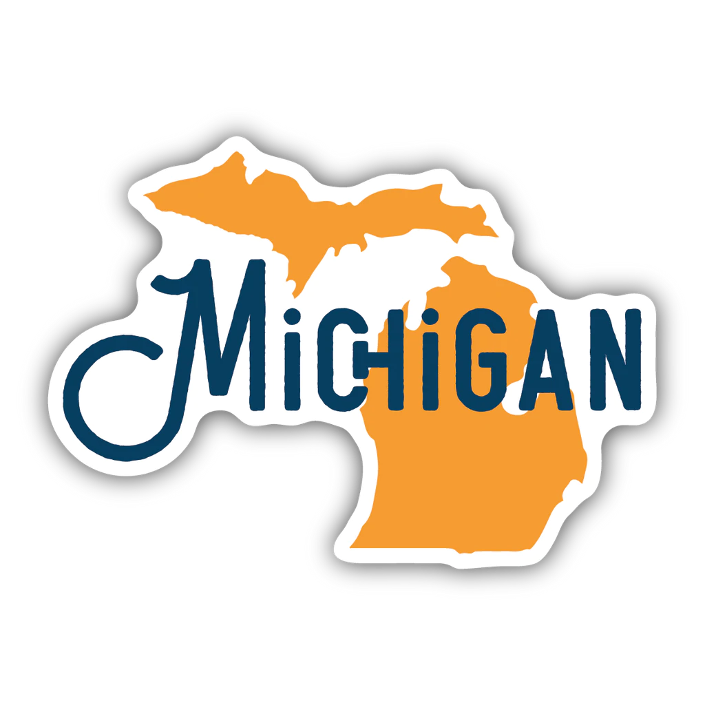 Michigan Sticker - Lake Effect