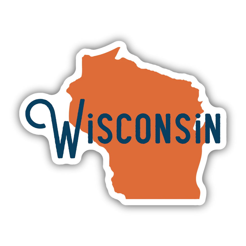 Wisconsin Sticker | Lake Effect
