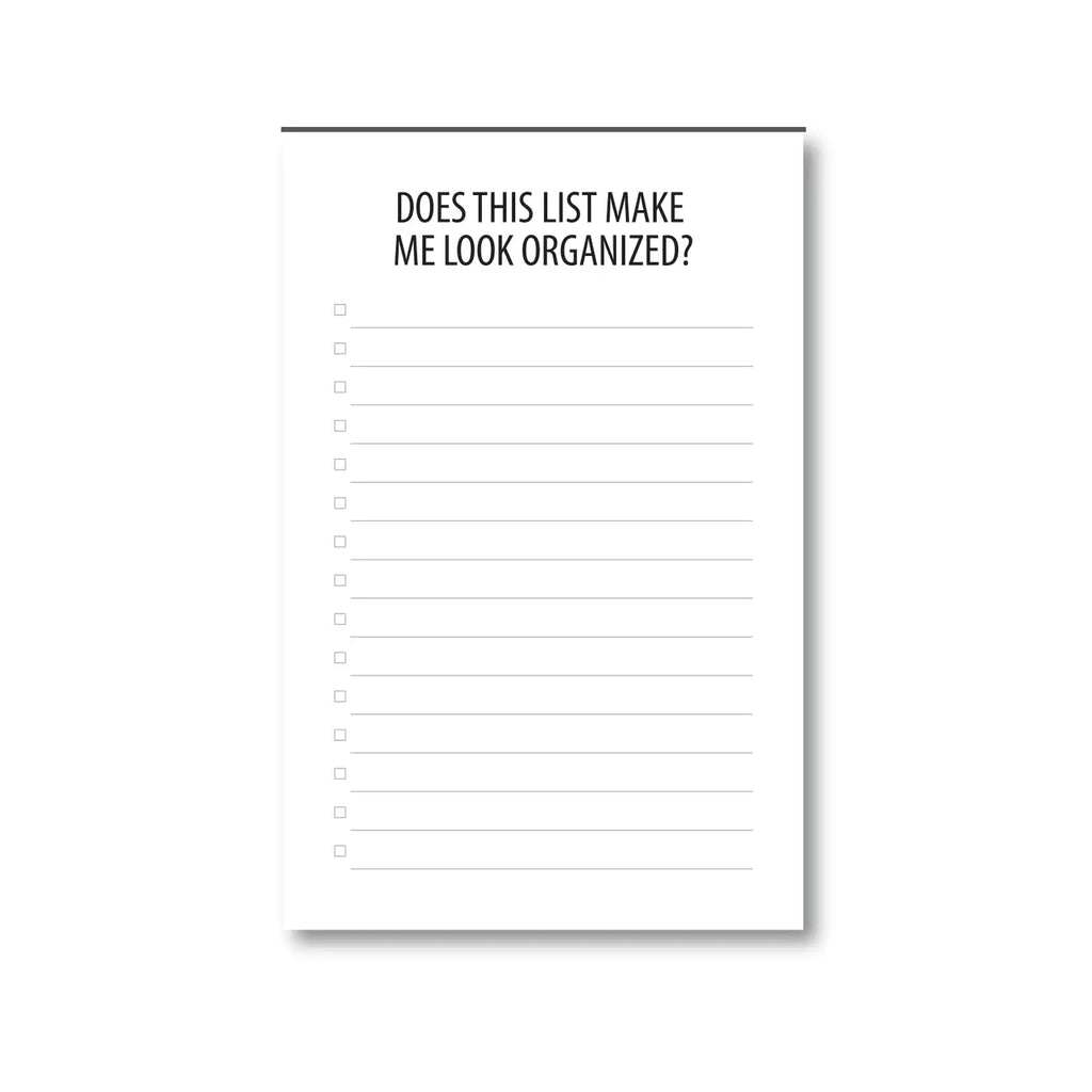 Pretend Organized Notepad - Lake Effect