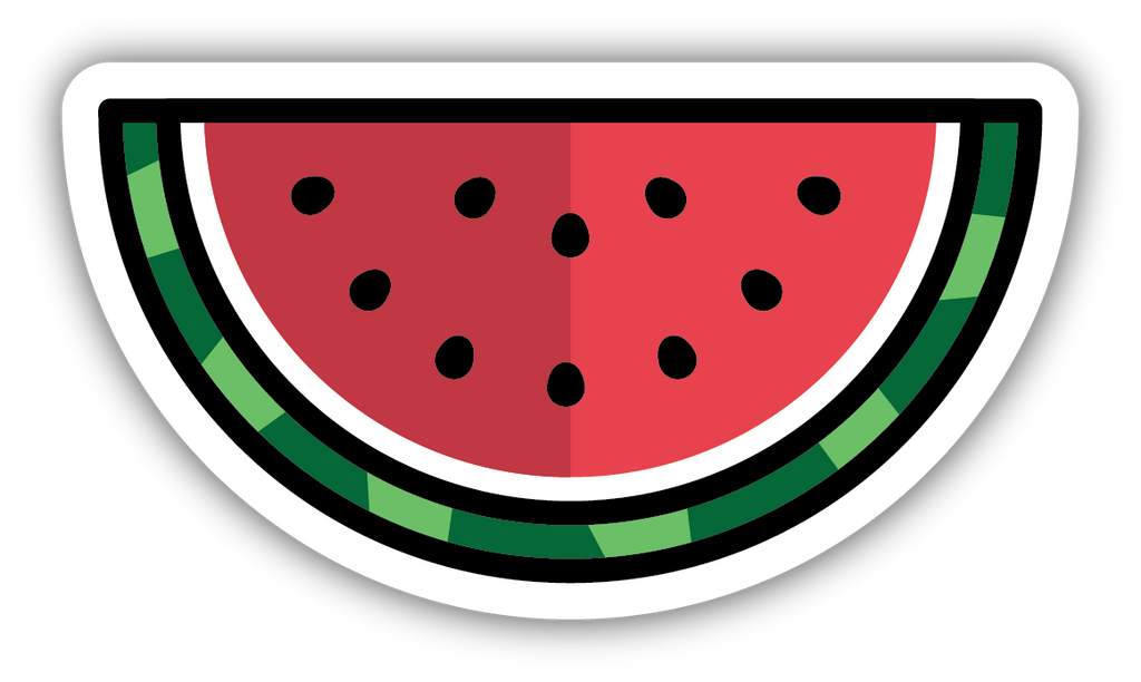 Watermelon Slice Sticker - Lake Effect