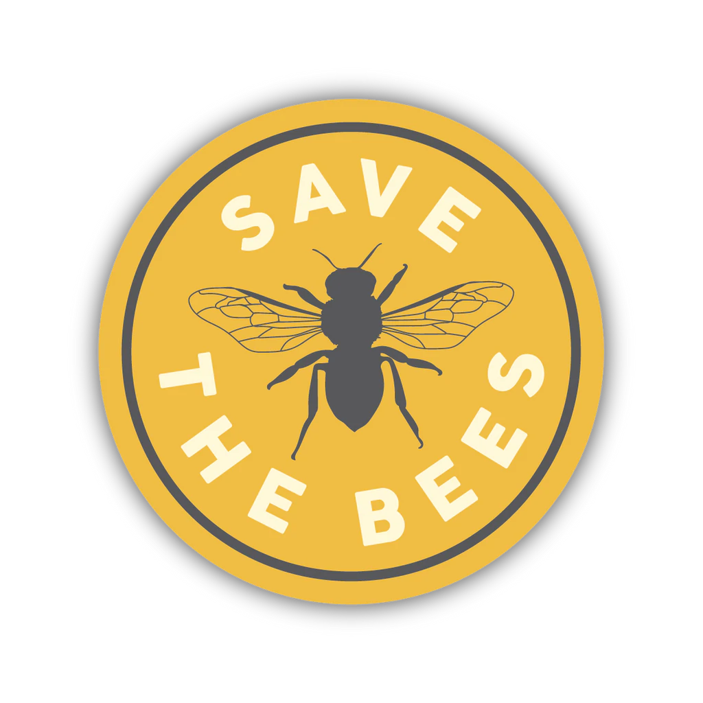 Save The Bees Sticker - Lake Effect