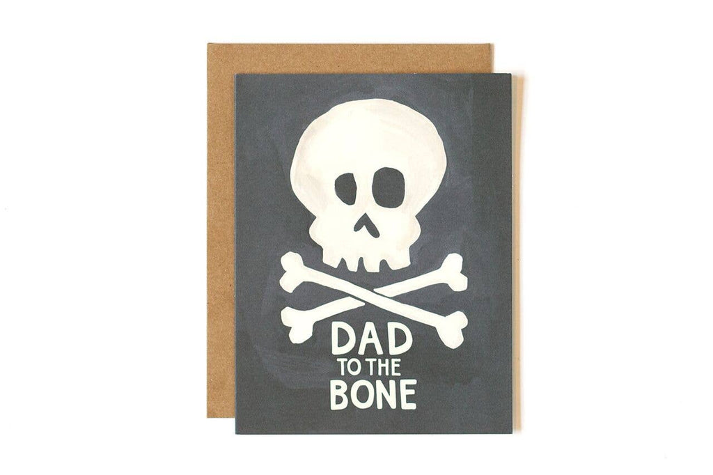Dad To The Bone Greeting Card - Lake Effect