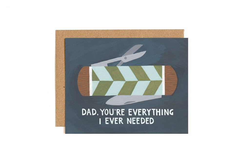 Dad Pocketknife Greeting Card - Lake Effect