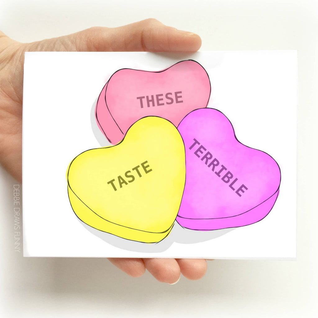 These Taste Terrible Funny Valentines Card - Lake Effect