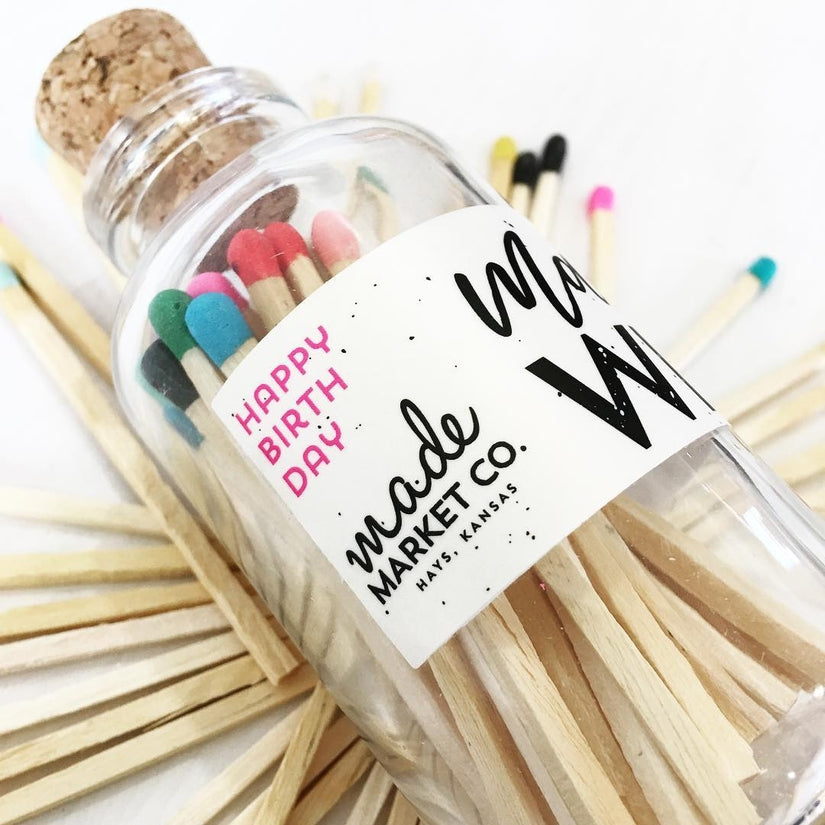 Make A Wish Mini Vintage Apothecary Matches - Lake Effect