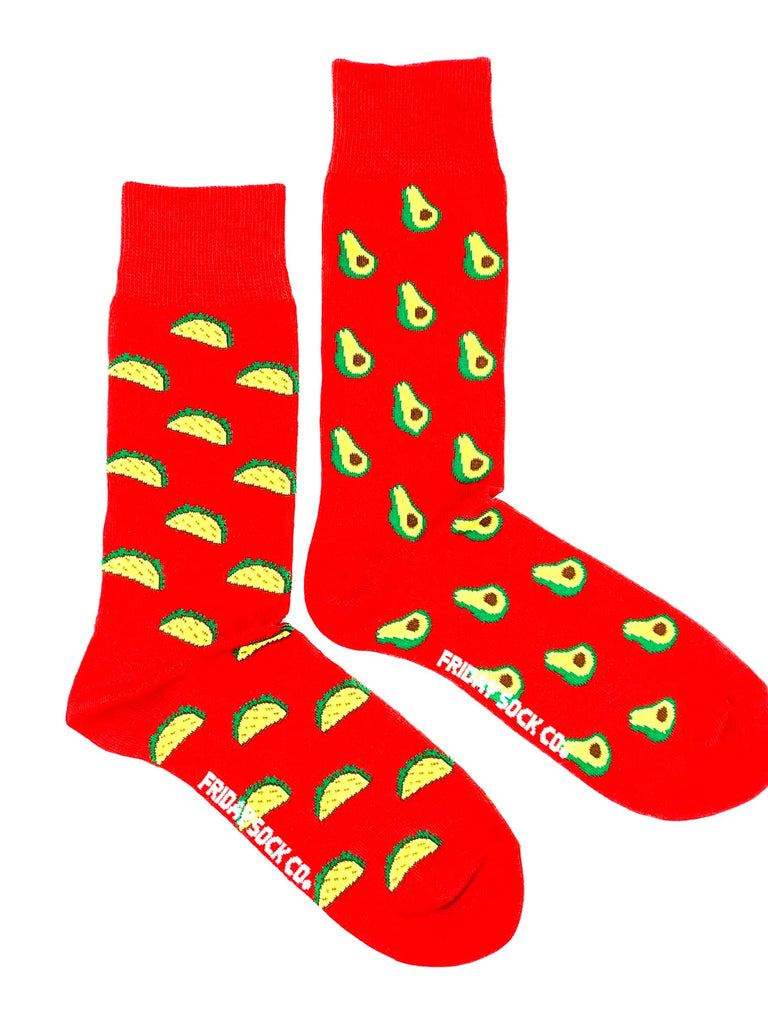 Taco & Avocado Socks - Lake Effect