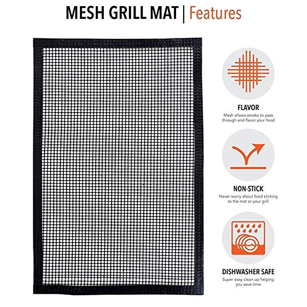 Mesh Grill Mat (pair) - Lake Effect