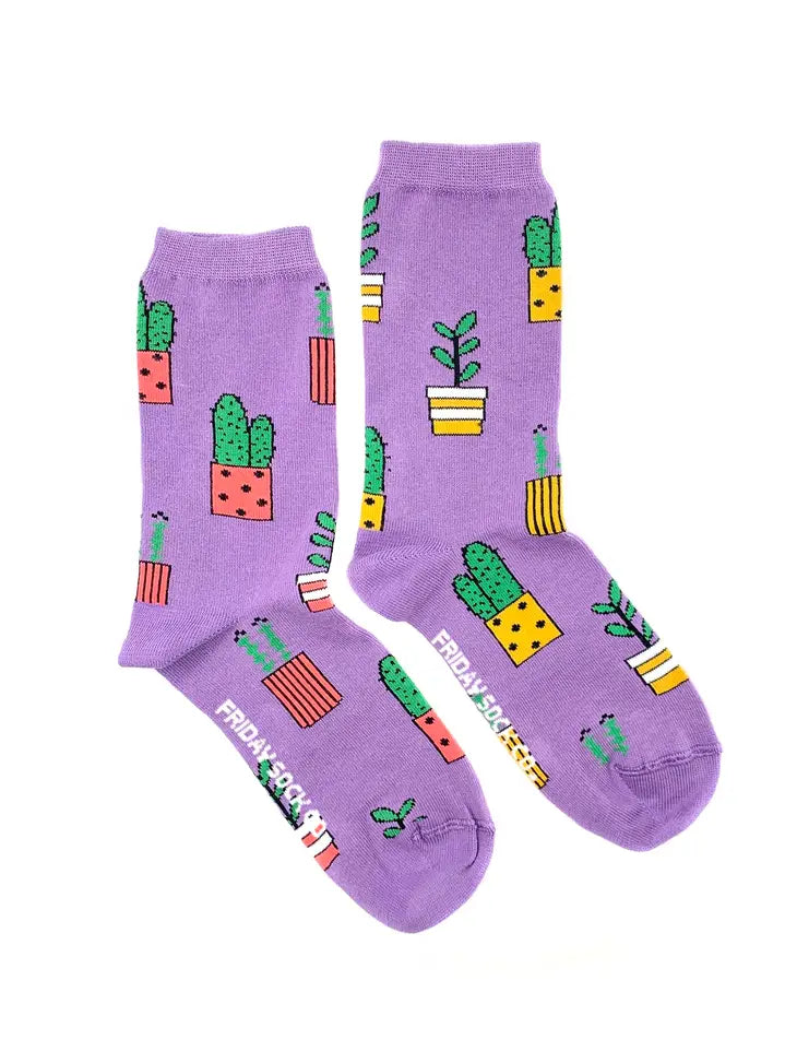 Plants Women's Socks - Lake Effect