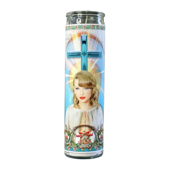 Taylor Swift Celebrity Prayer Candle - Lake Effect