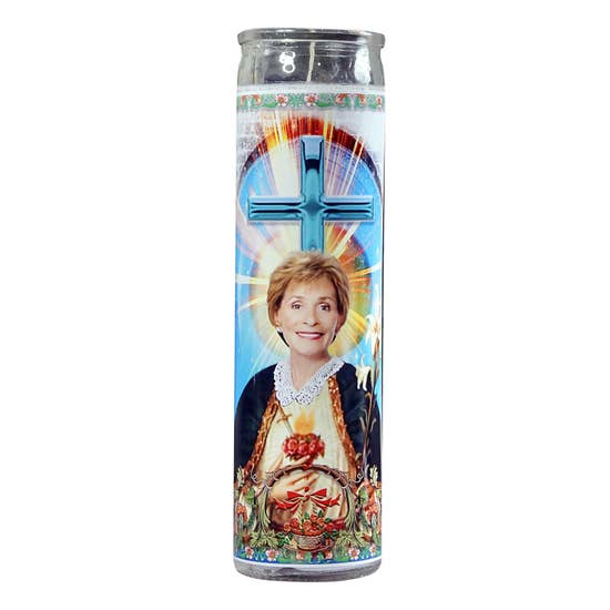 Judge Judy Celebrity Prayer Candle - Lake Effect