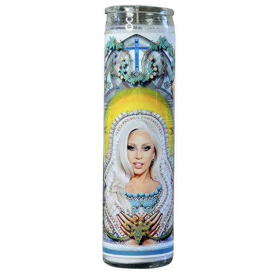 Lady Gaga Celebrity Prayer Candle - Lake Effect
