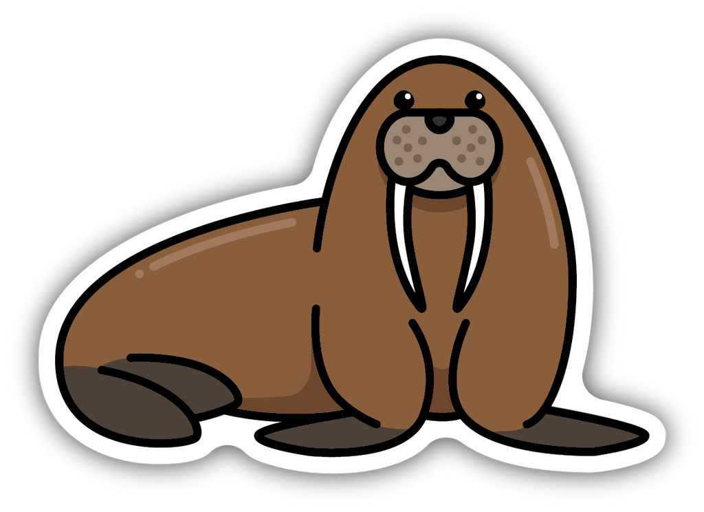 Walrus Sticker - Lake Effect