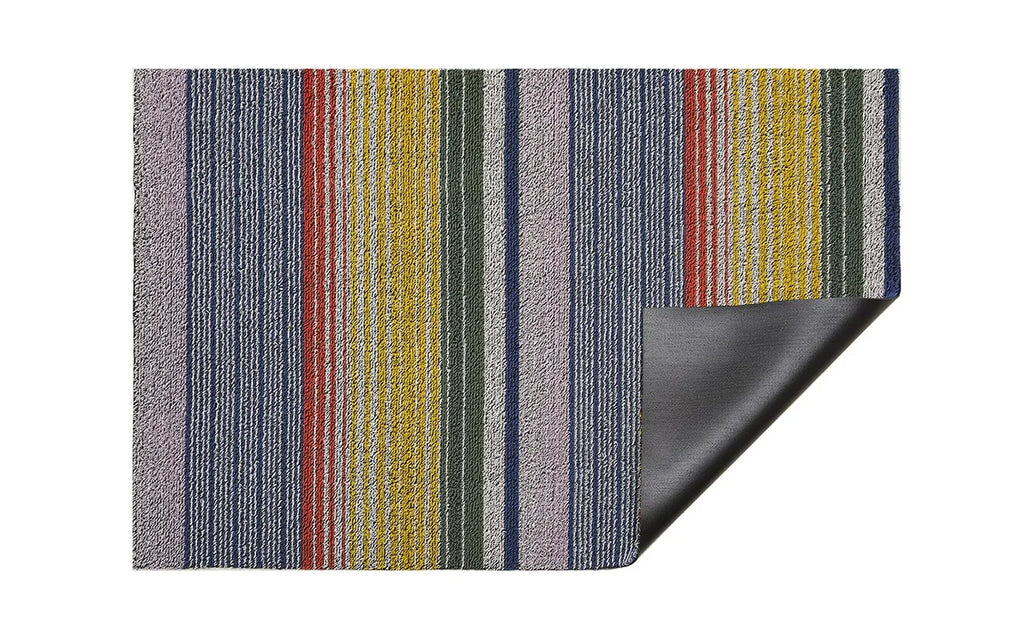 Pop Stripe Shag Mat- Multi by Chilewich - Lake Effect