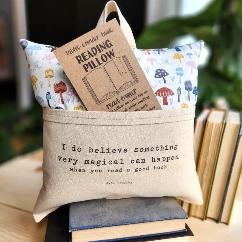Reading Pillow Something Very Magical Lake Effect