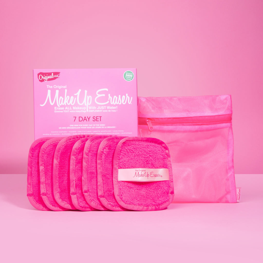 Makeup Eraser Original Pink 7 Day Set - Lake Effect