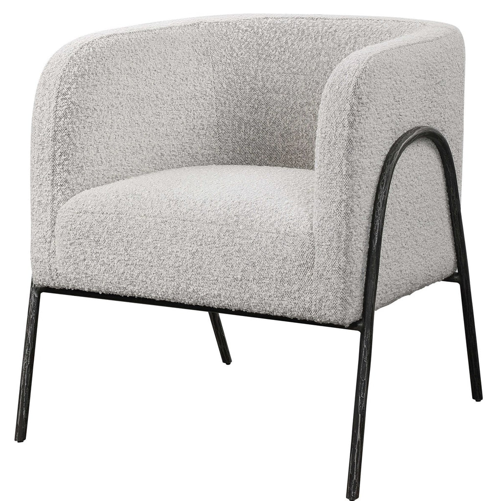 Jacobsen Accent Chair- Grey - Lake Effect