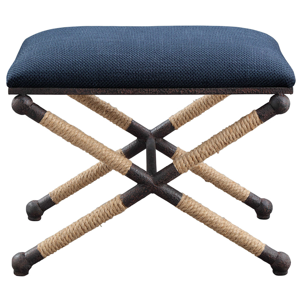 Firth Small Bench- Navy - Lake Effect