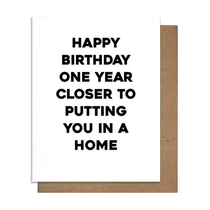 In a Home Birthday Card - Lake Effect