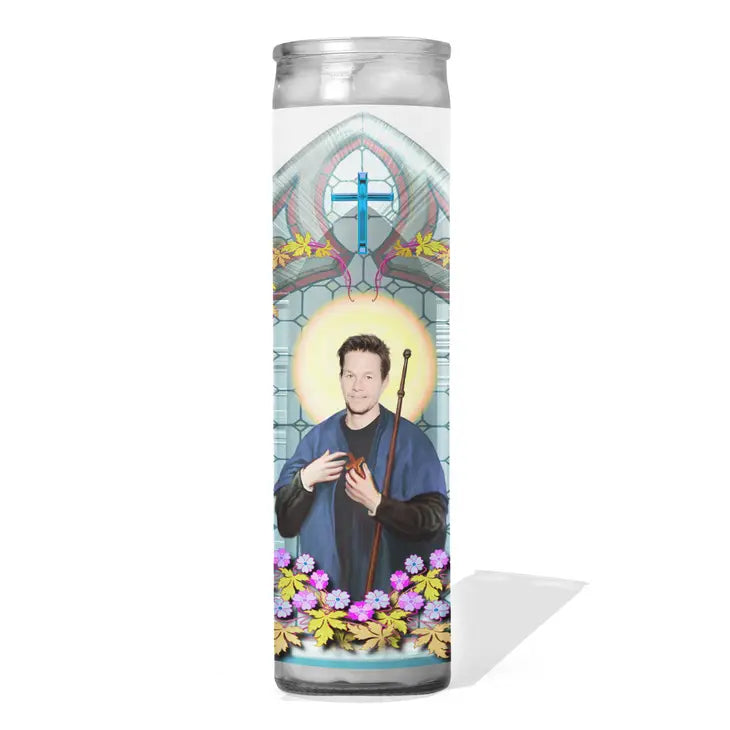 Mark Wahlberg Prayer Candle - Lake Effect