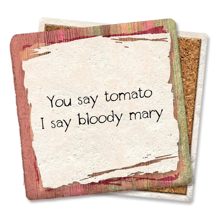 You Say Tomato, I Say Bloody Mary Coaster - Lake Effect