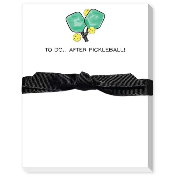 To Do After Pickleball Mini Notepad - Lake Effect