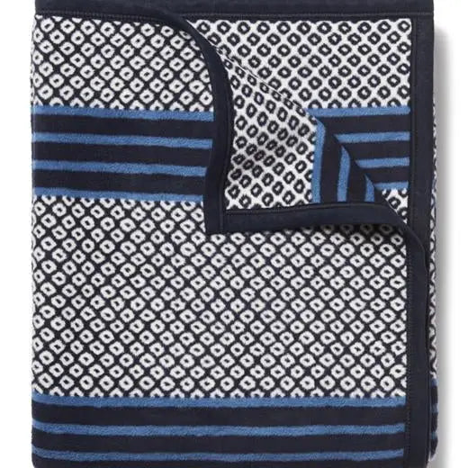 Captain's Classic Dark Blue Blanket by ChappyWrap - Lake Effect