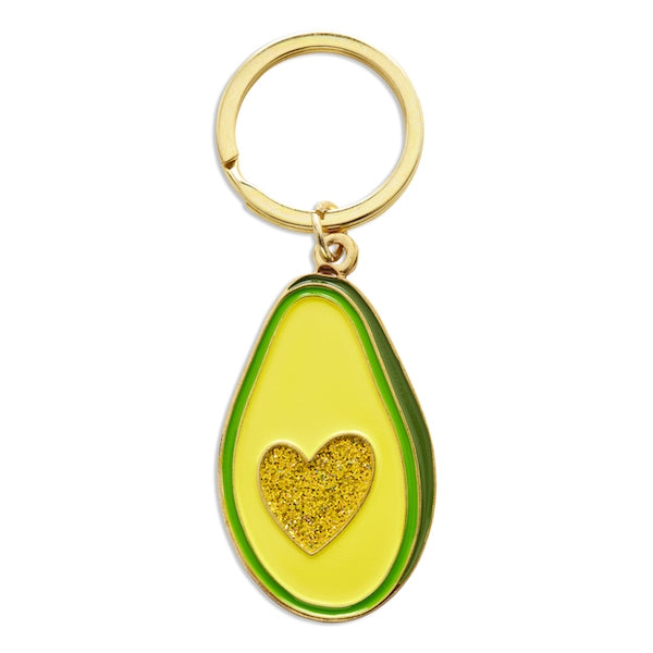 Avocado Heart Key Chain - Lake Effect