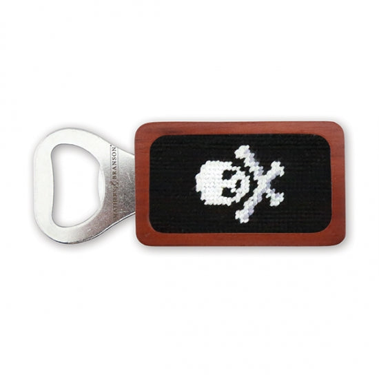 Jolly Roger Needlepoint Bottle Opener by Smathers & Branson - Lake Effect