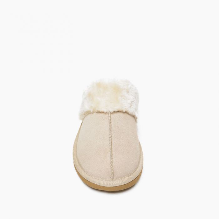 Chesney Slipper- Stone by Minnetonka Moccasin - Lake Effect