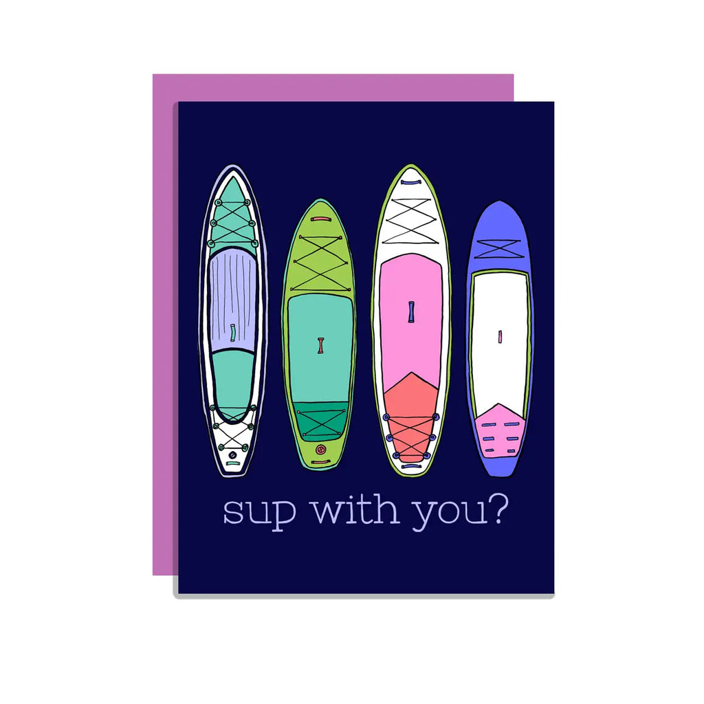 Sup With You Card - Lake Effect