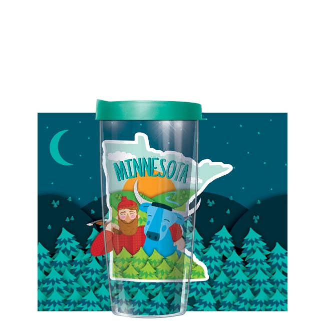 Minnesota Paul & Babe Tumbler - Lake Effect