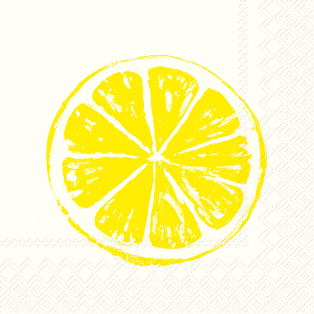 Lemon Bar Paper Cocktail Napkin - Lake Effect