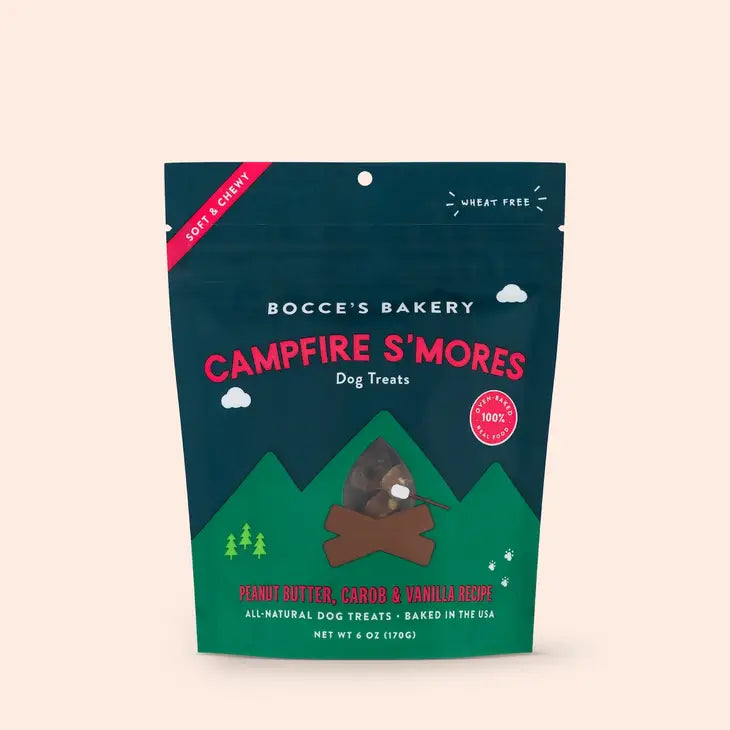 Campfire S'mores Dog Treats by Bocce's Bakery - Lake Effect