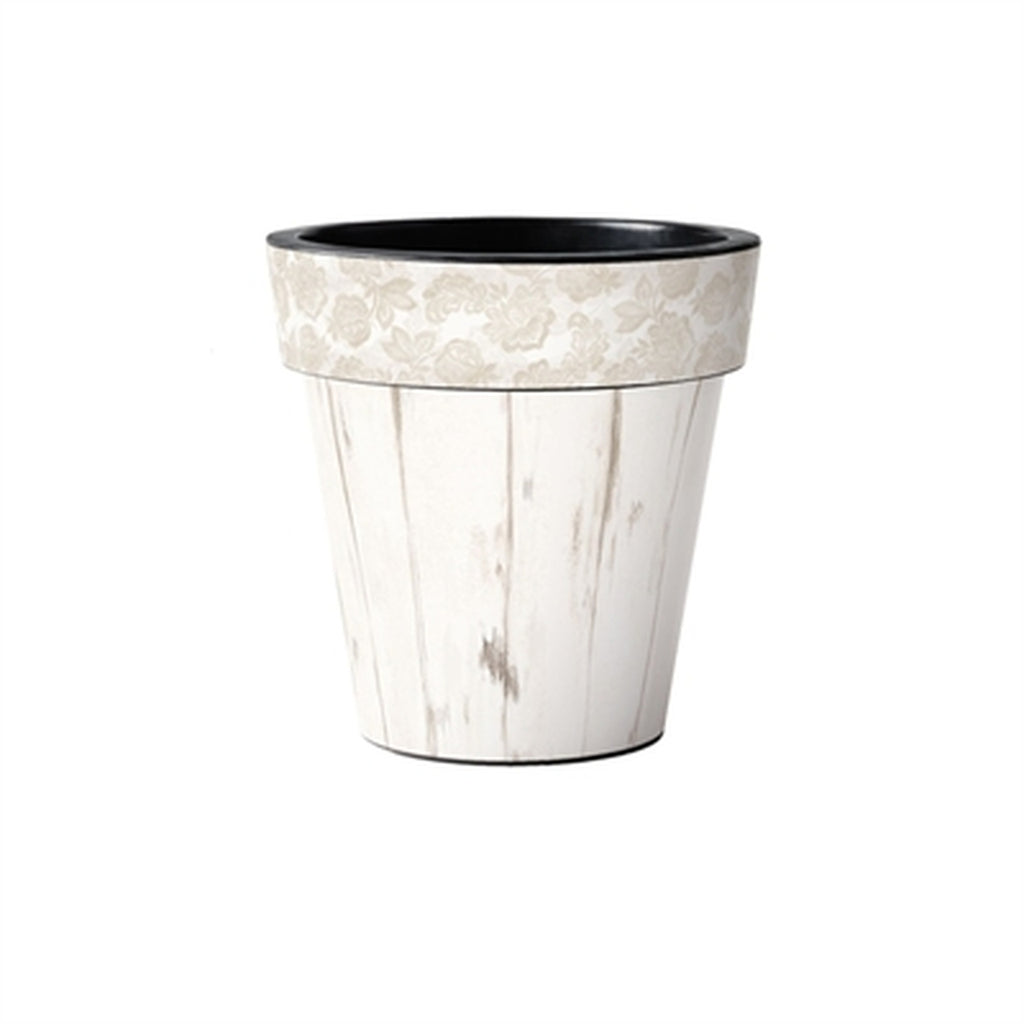 Bloom With Grace 12" Art Planter by Studio M - Lake Effect